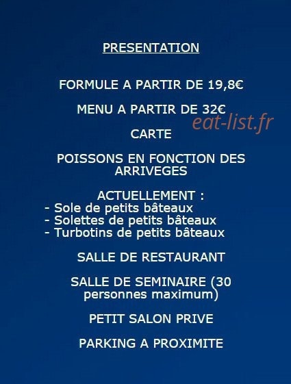 La Corne — carte page 1
