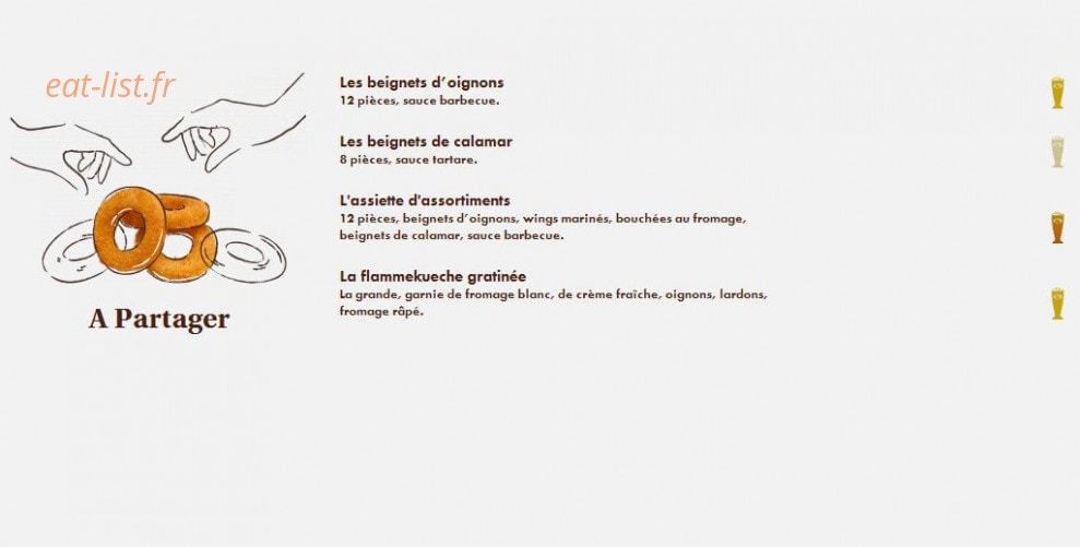 Le Comptoir du Malt — carte page 4