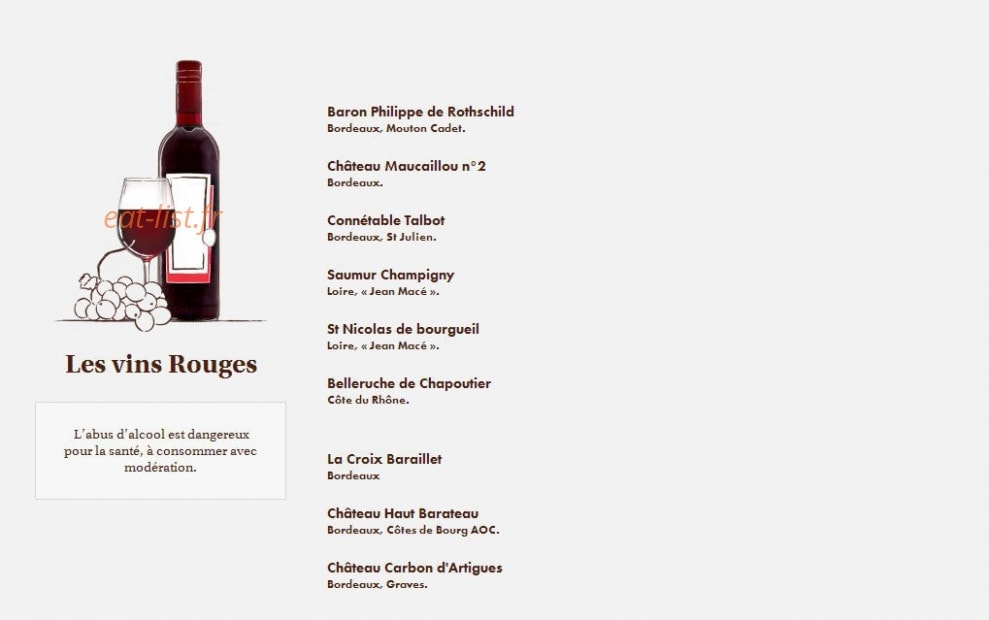 Le Comptoir du Malt — carte page 25