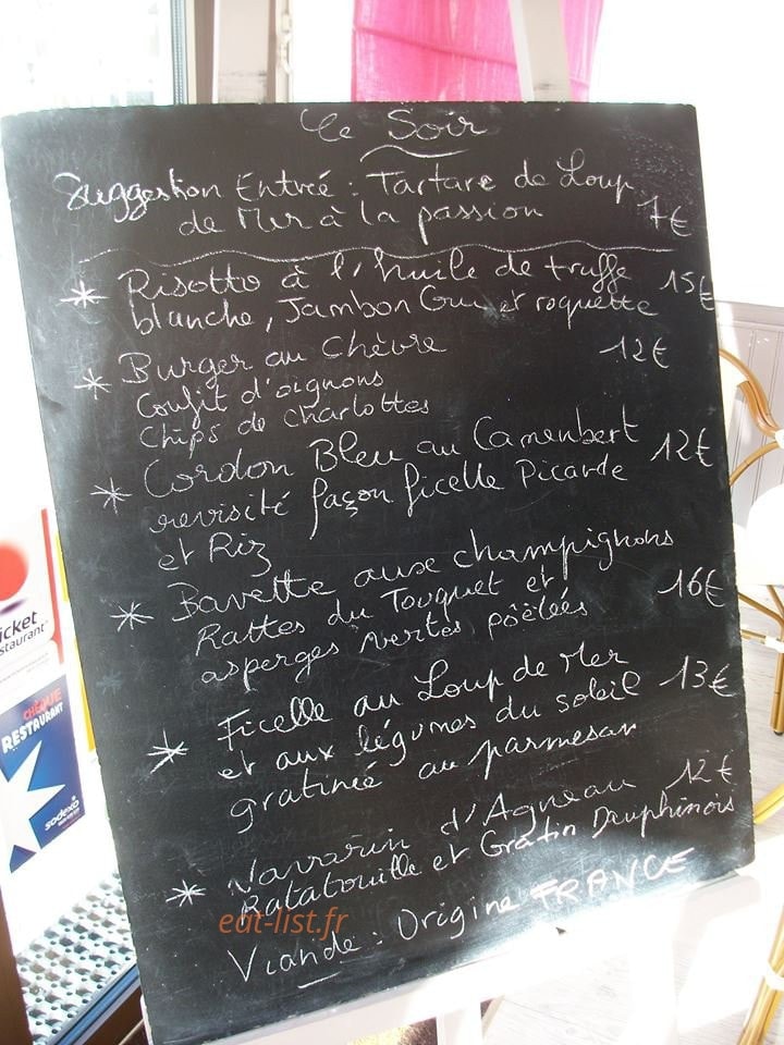 Le Croquembouche — carte page 1
