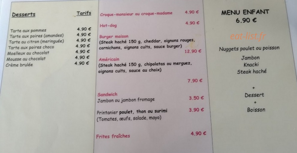 Sur le Pouce — carte page 2