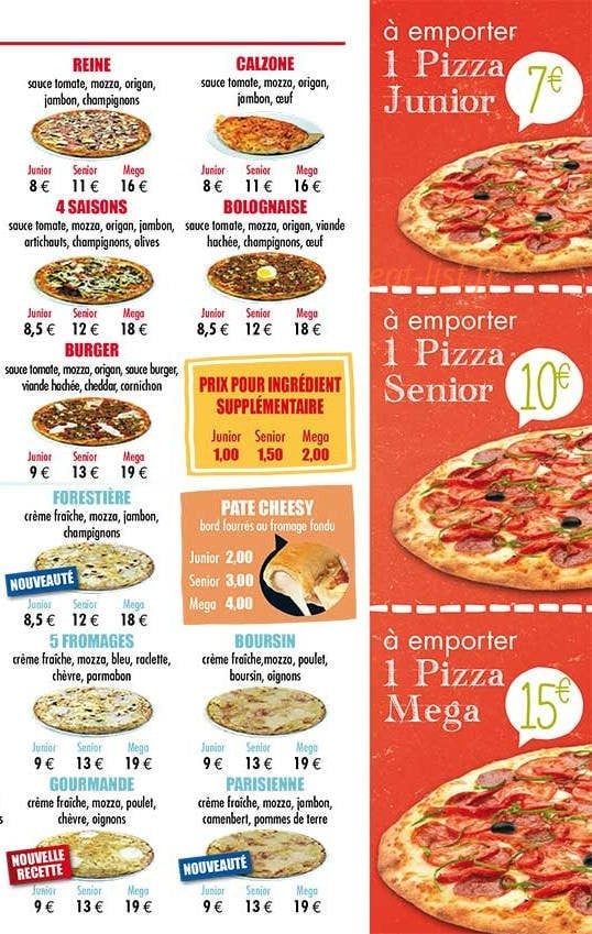 Pizza Venezia — carte page 3