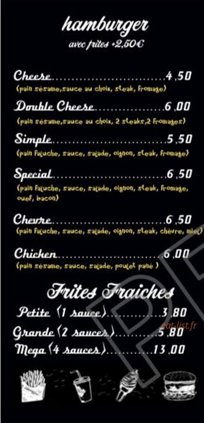 Chez Joey — carte page 2