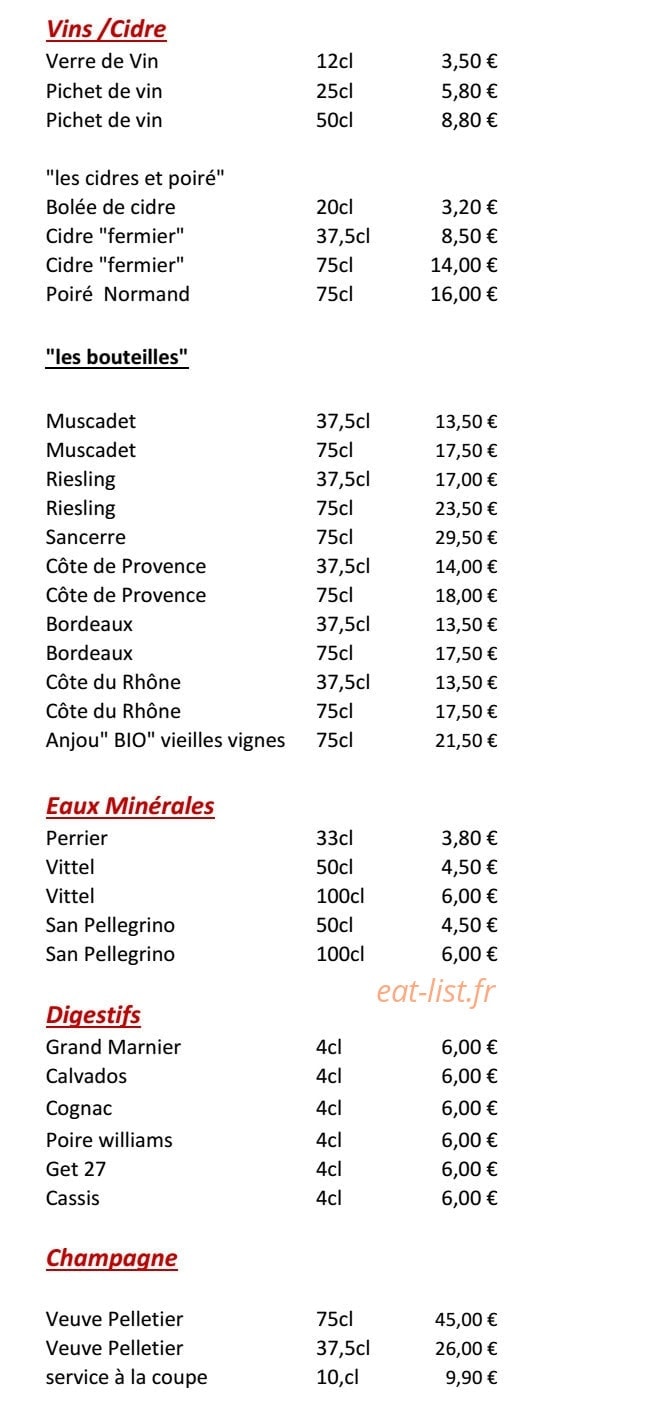 Esprit Passion Du Goût — carte page 5