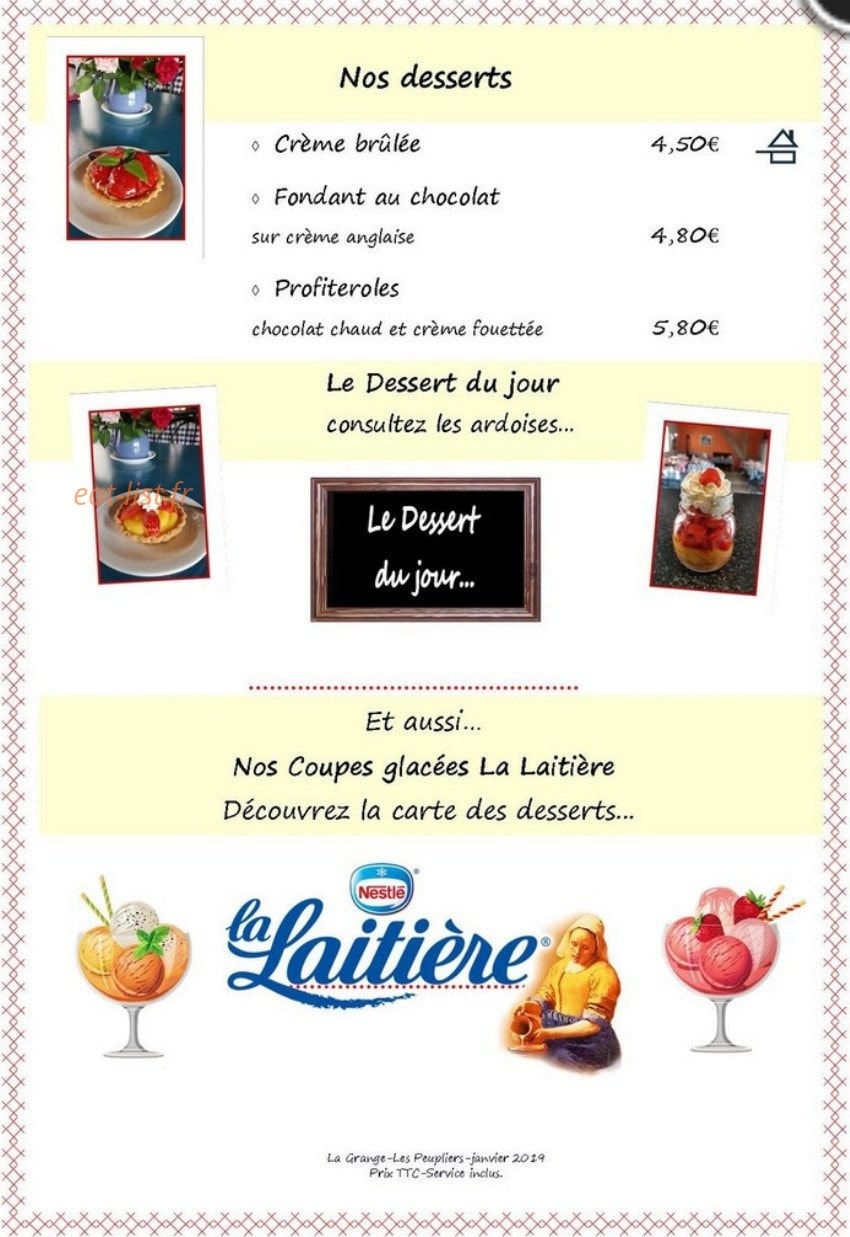 La Grange — carte page 7