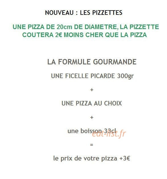 Pizza et plus — carte page 5