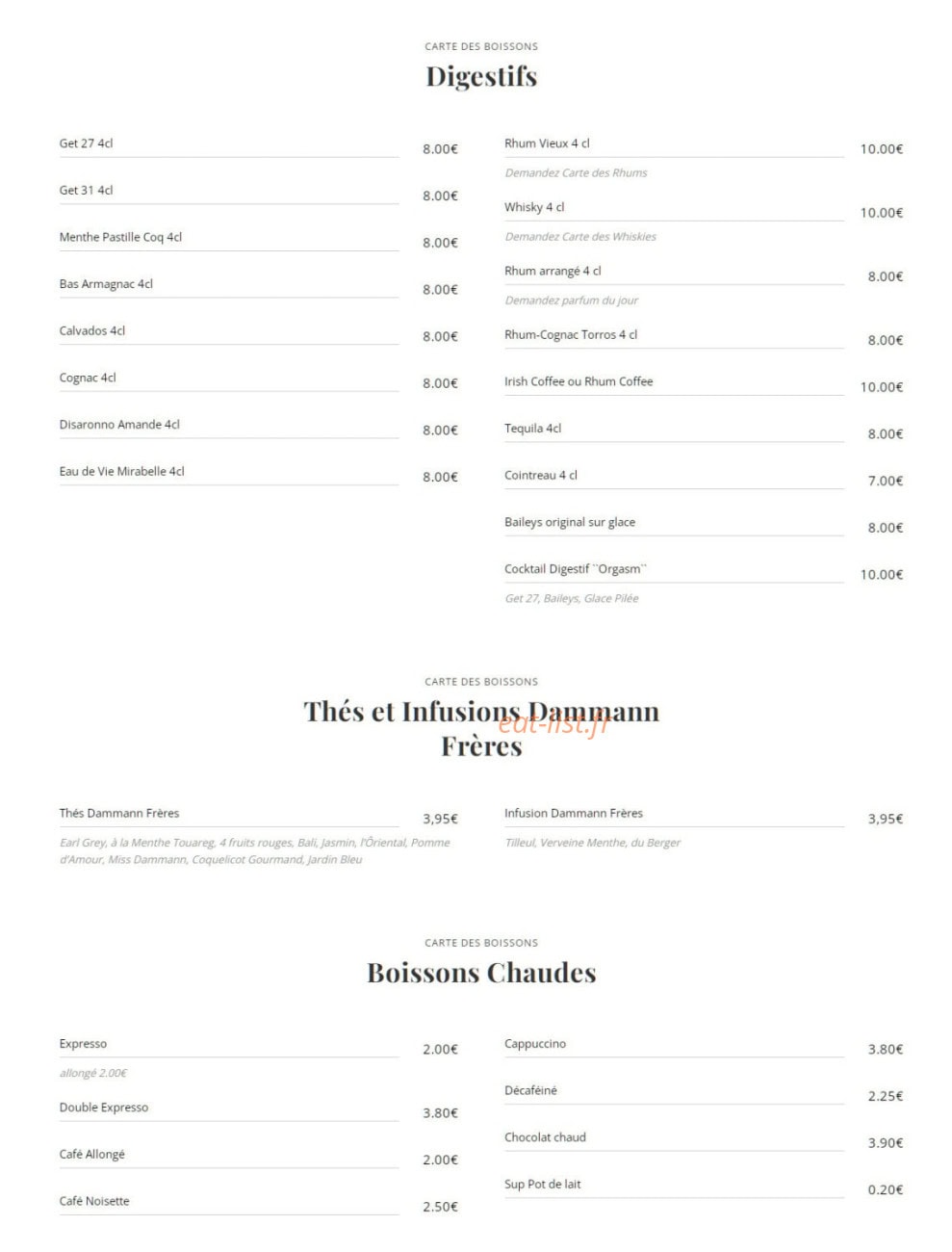 La Cour de l'Ermitage — carte page 6