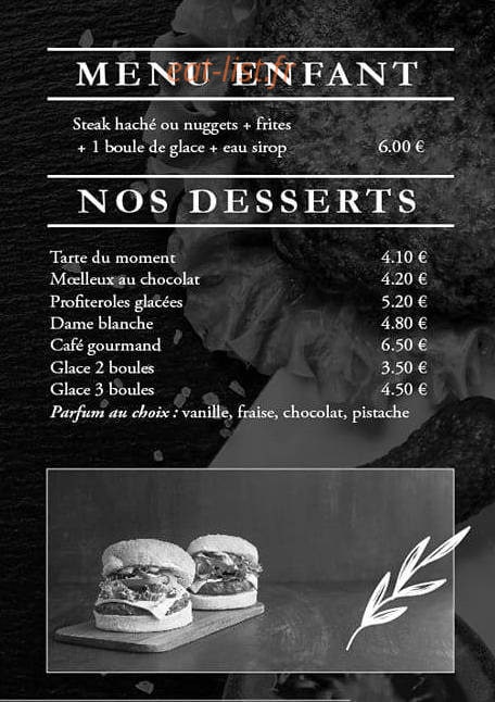 Le Bistrot Neslois — carte page 3