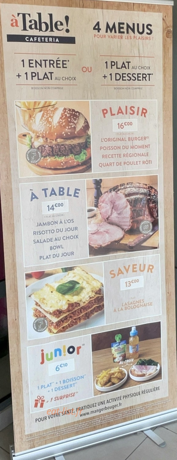 A Table ! — carte page 1