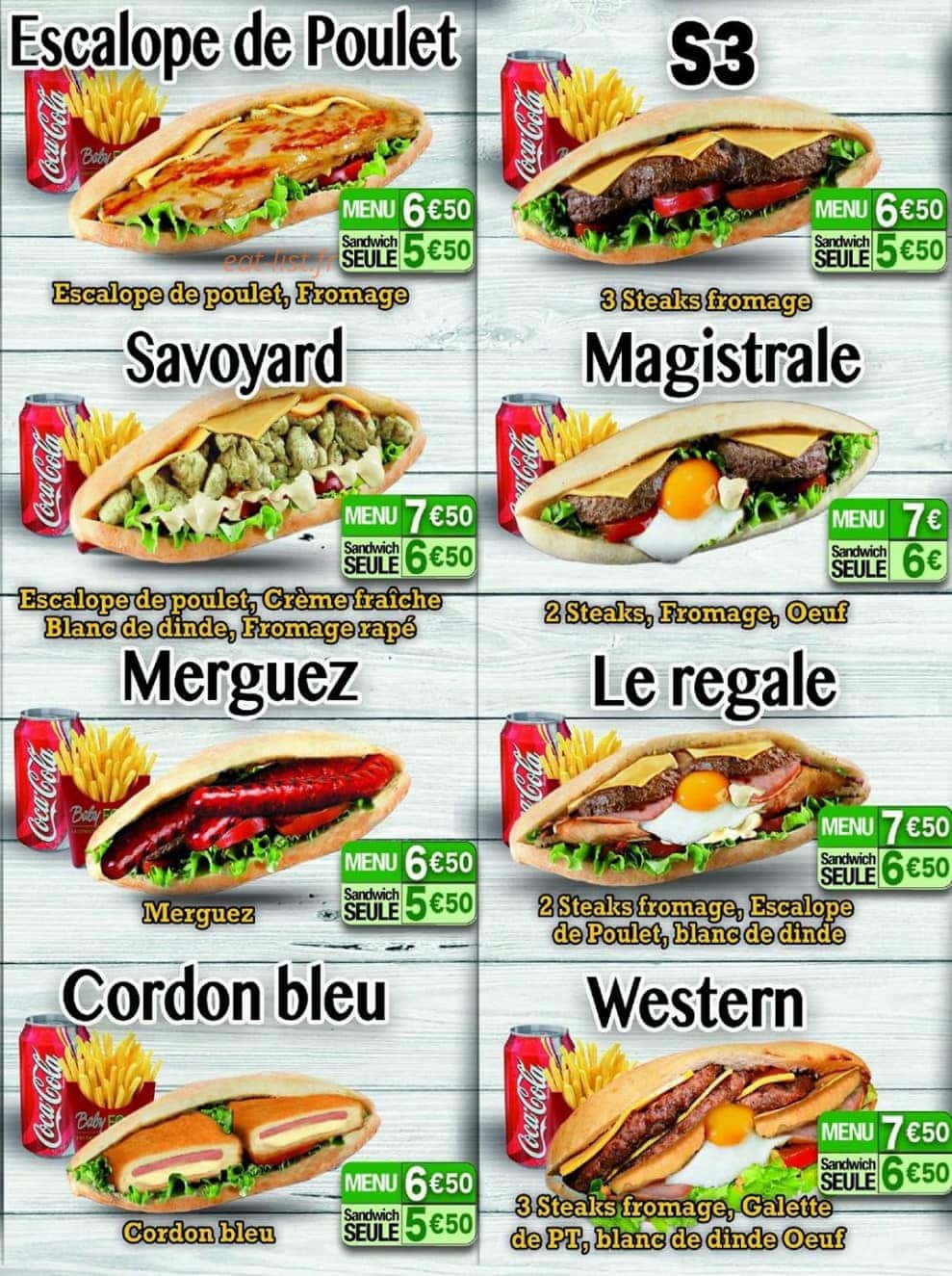 Baby Food — carte page 5