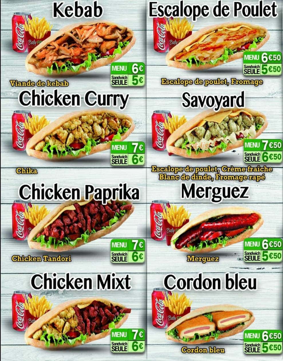 Baby Food — carte page 4