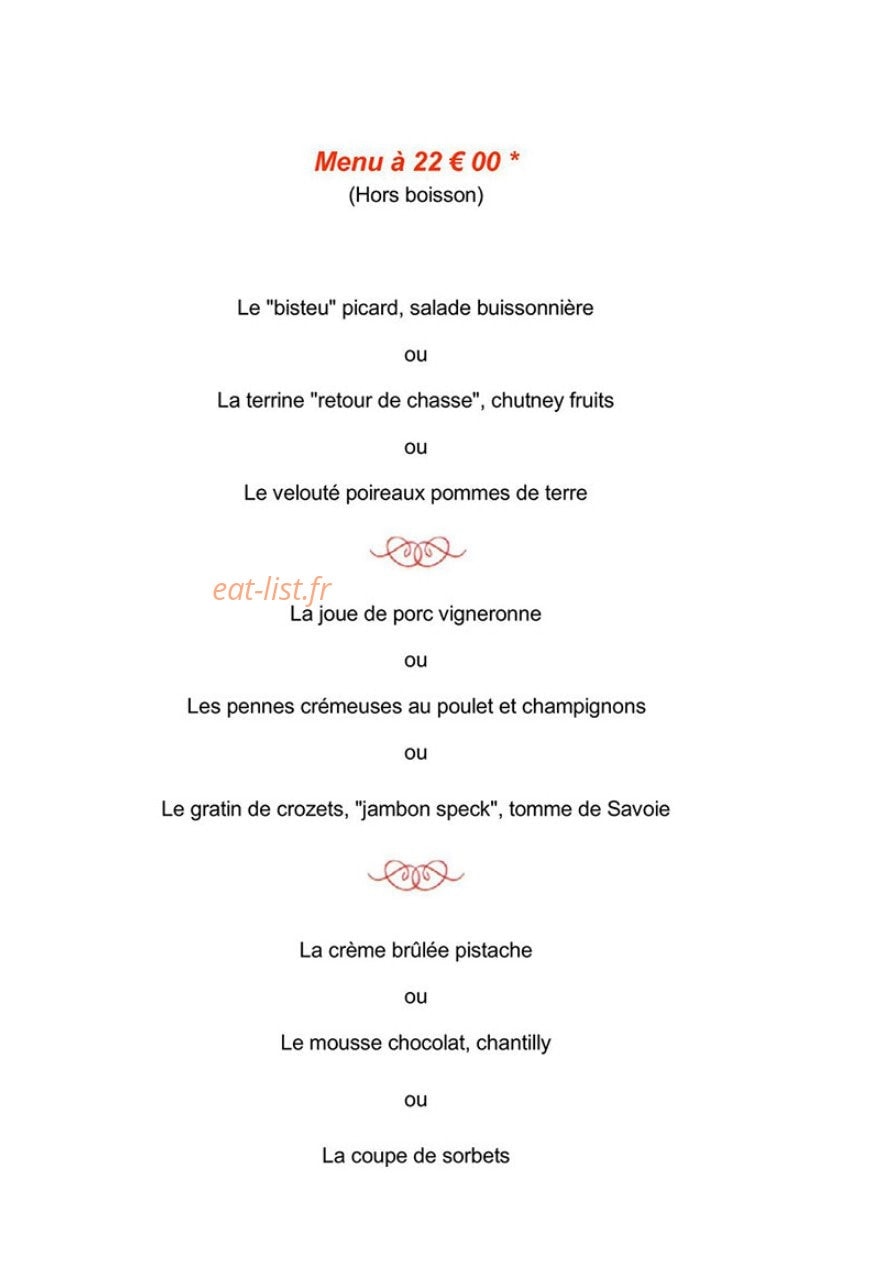 Aux gars du nord — carte page 6