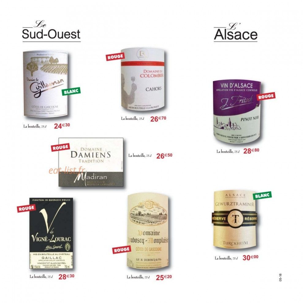 Le Bistrot D'Antoine — carte page 25