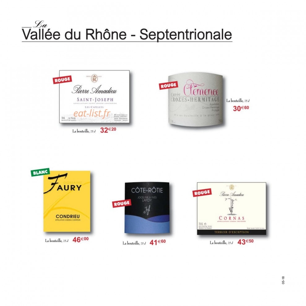 Le Bistrot D'Antoine — carte page 28