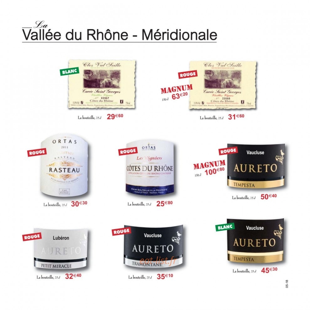 Le Bistrot D'Antoine — carte page 27