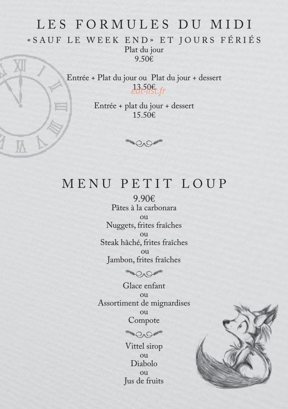 Le louis XI — carte page 9
