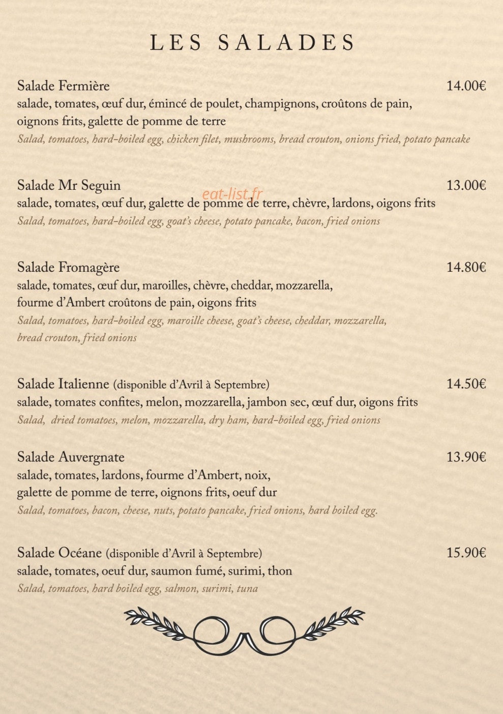 Le louis XI — carte page 6
