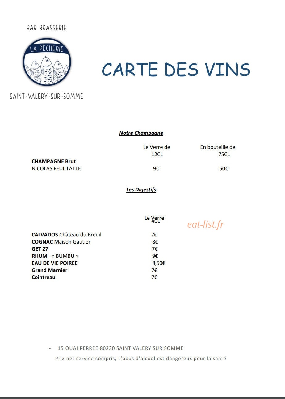 La Pêcherie — carte page 6