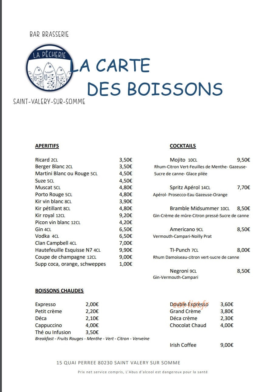 La Pêcherie — carte page 2