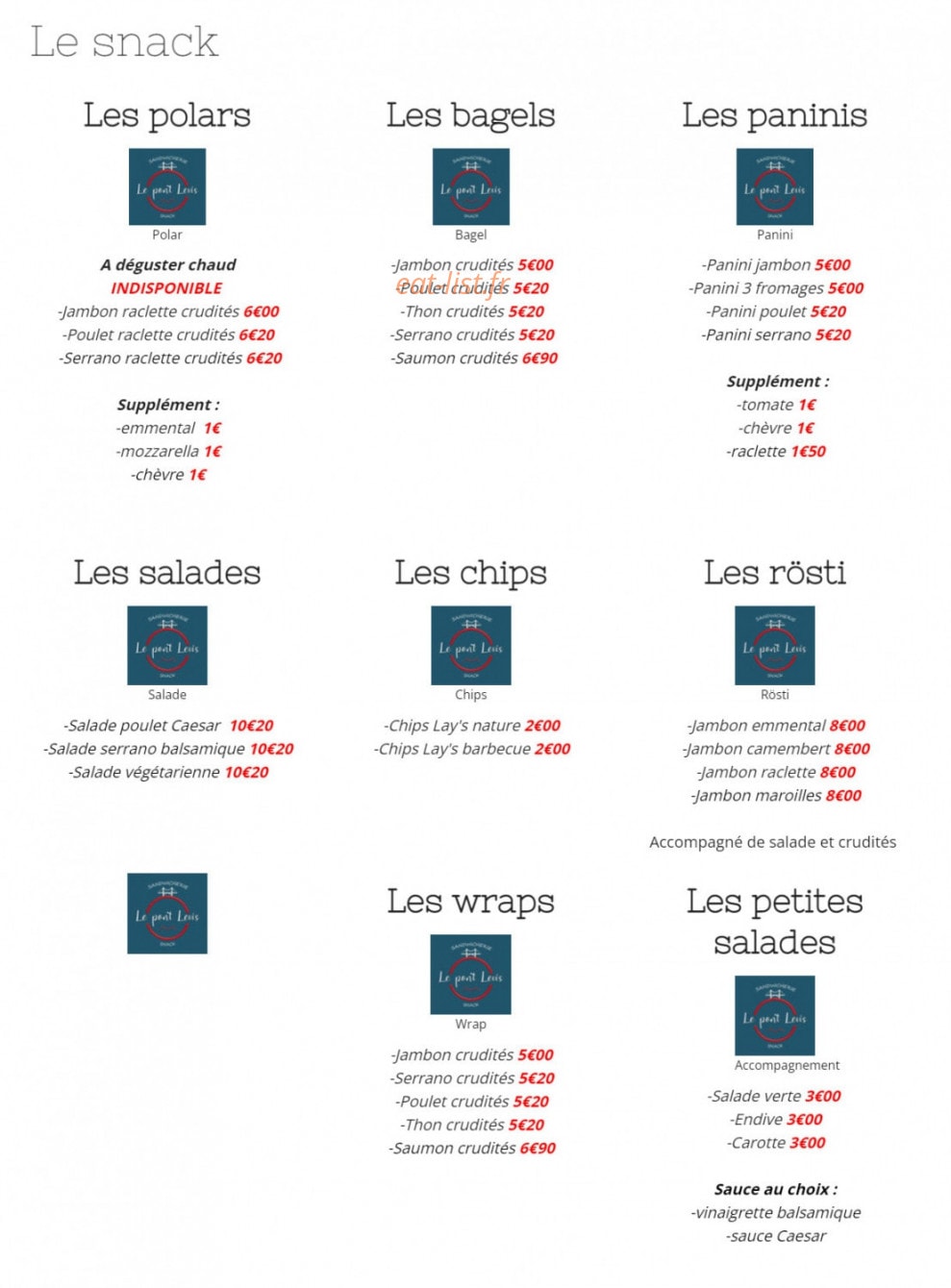 Le pont levis — carte page 1