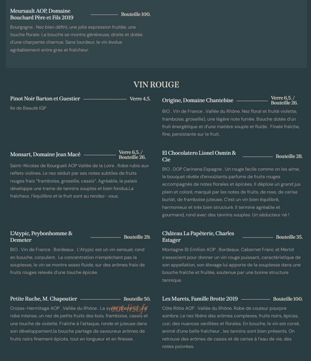 Le Théodose — carte page 4