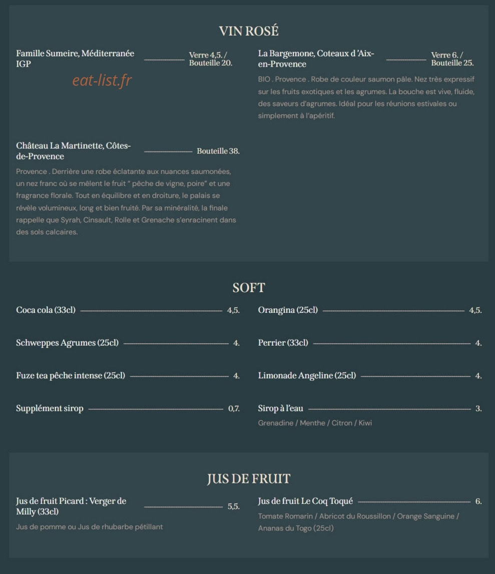 Le Théodose — carte page 5