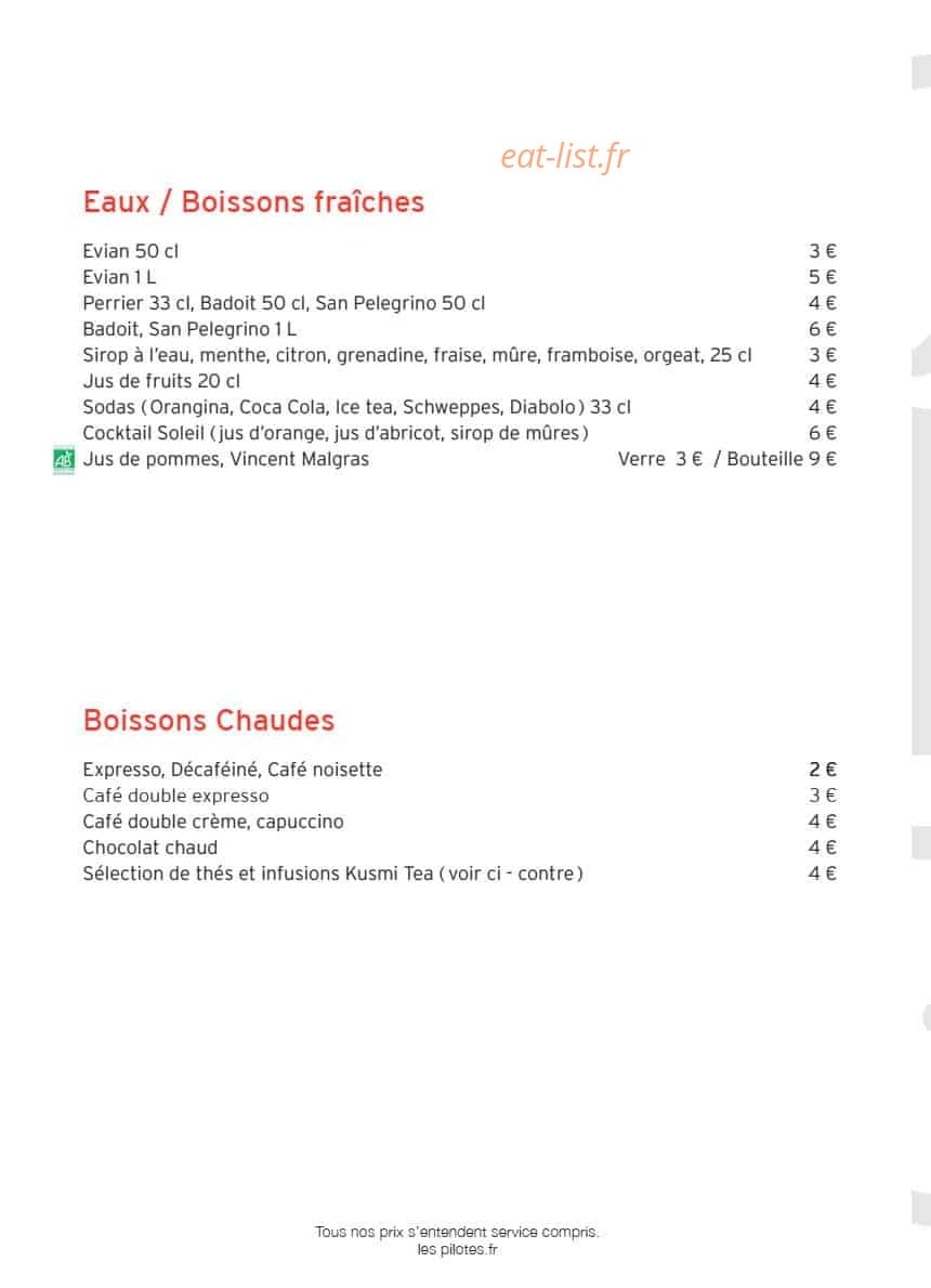 Les Pilotes — carte page 9