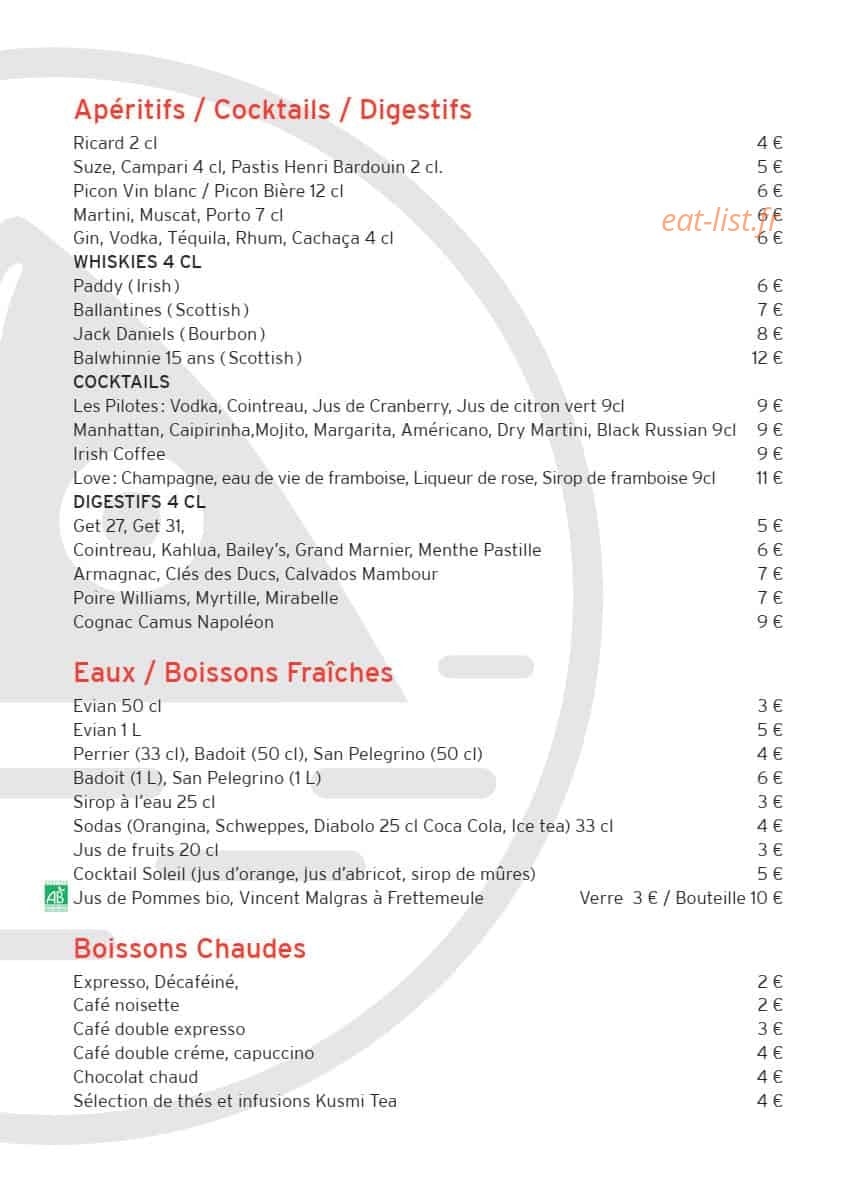 Les Pilotes — carte page 5