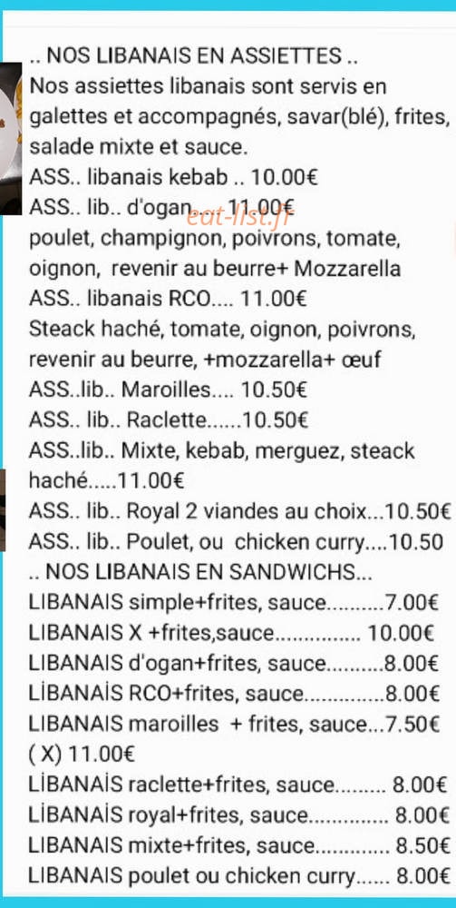 Chez Ogan — carte page 3