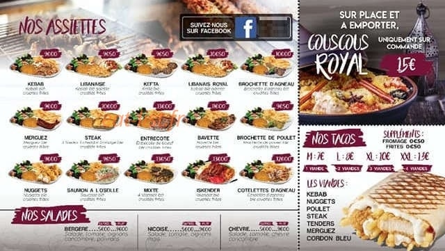 O' Grill d'Ailly — carte page 2