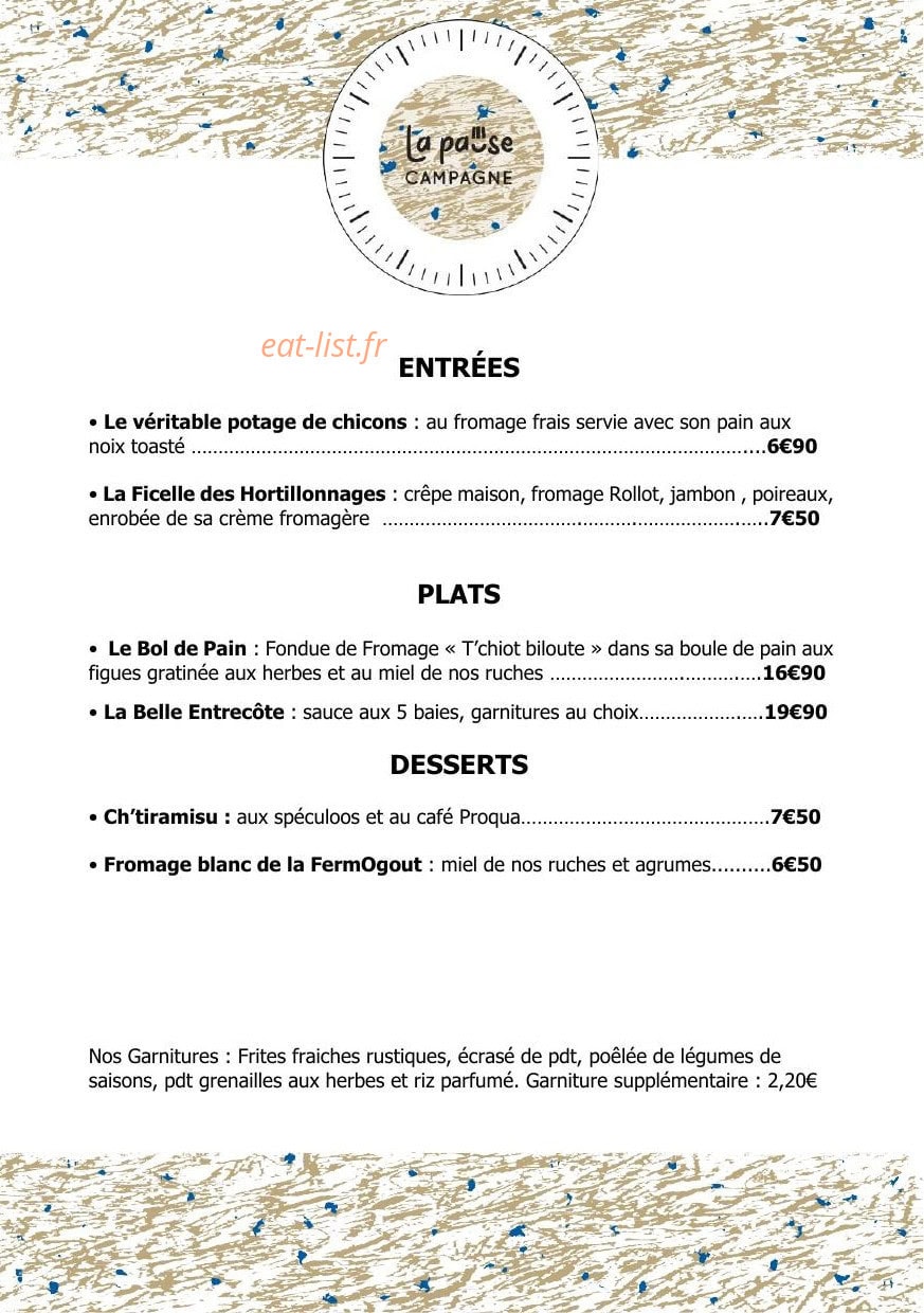 Pausy — carte page 2