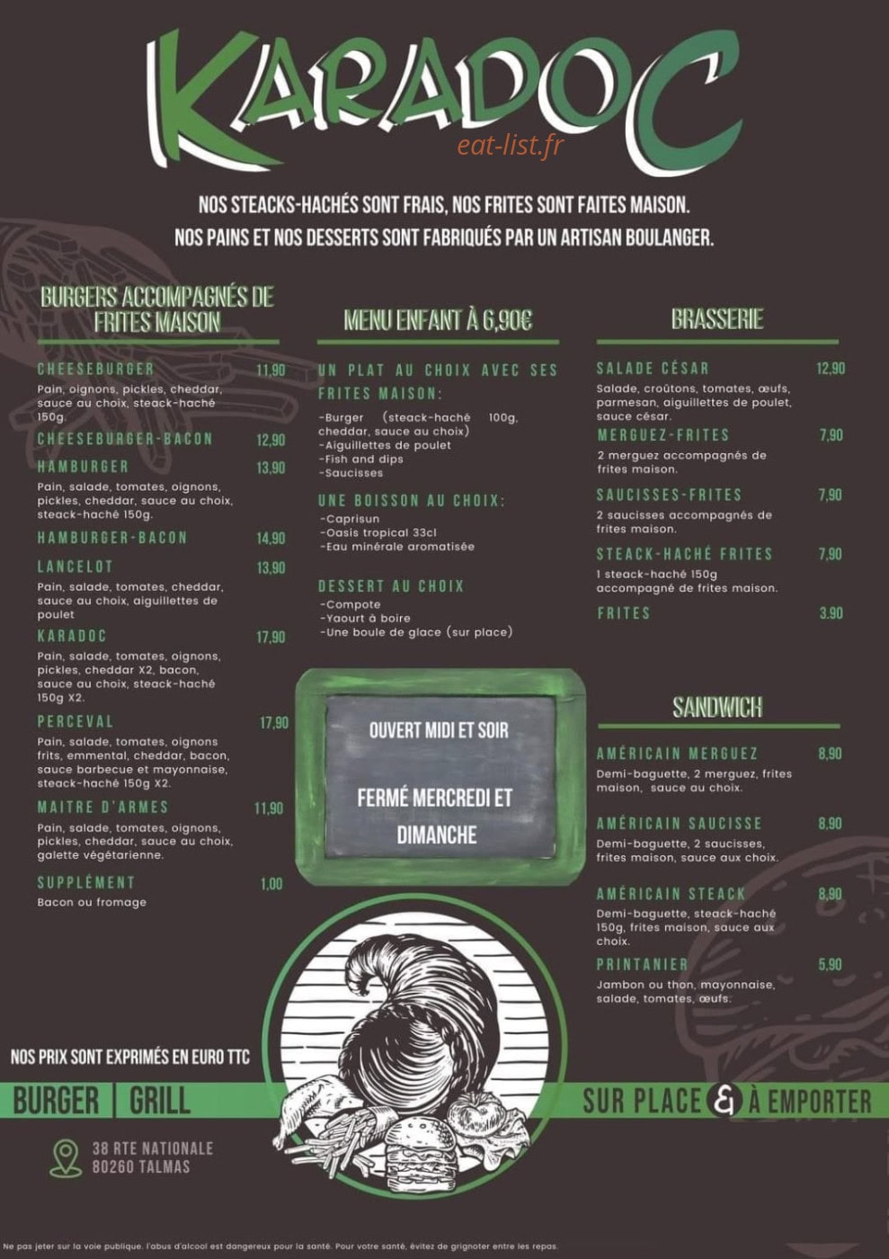 Karadoc — carte page 1
