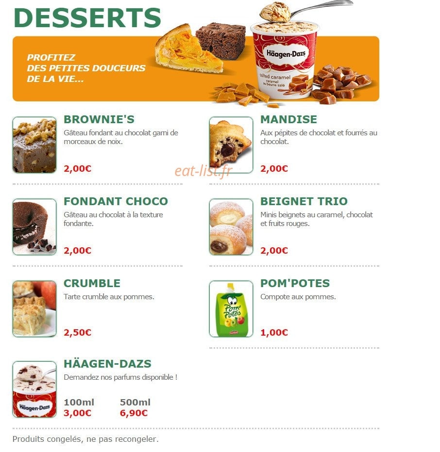 Pizza Tasty — carte page 7