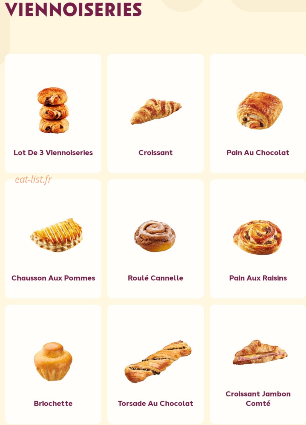 Pomme de Pain — carte page 5