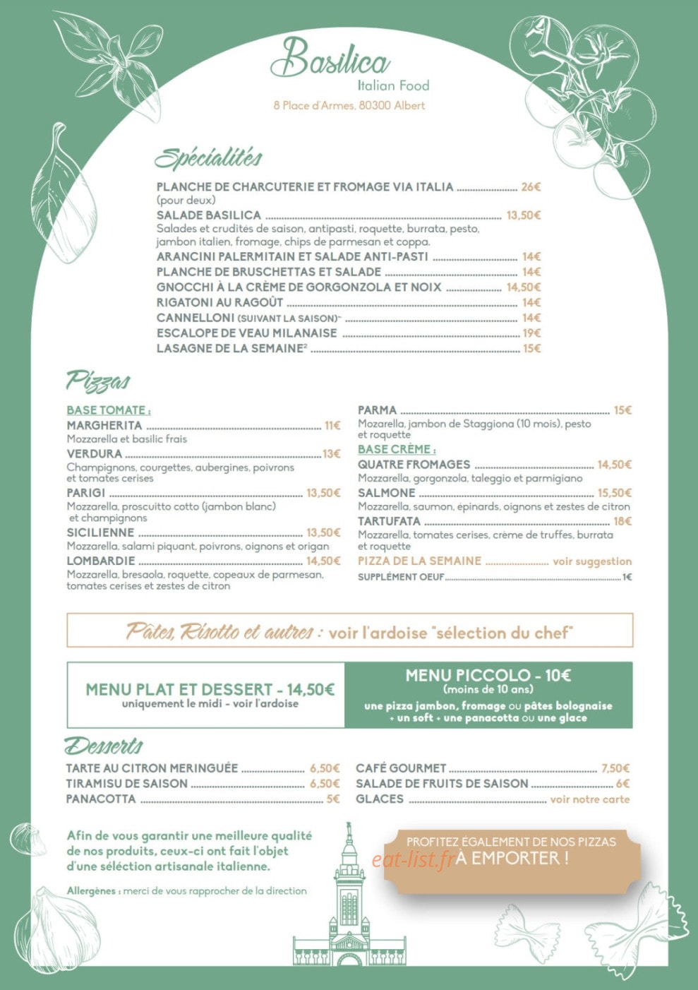 Basilica — carte page 1