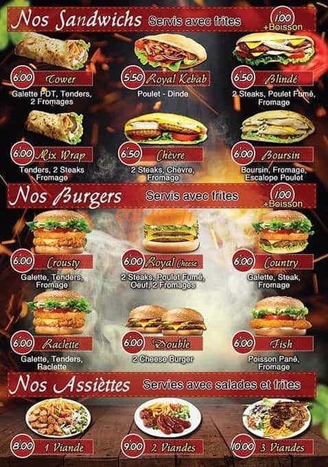 Royal Tacos — carte page 4