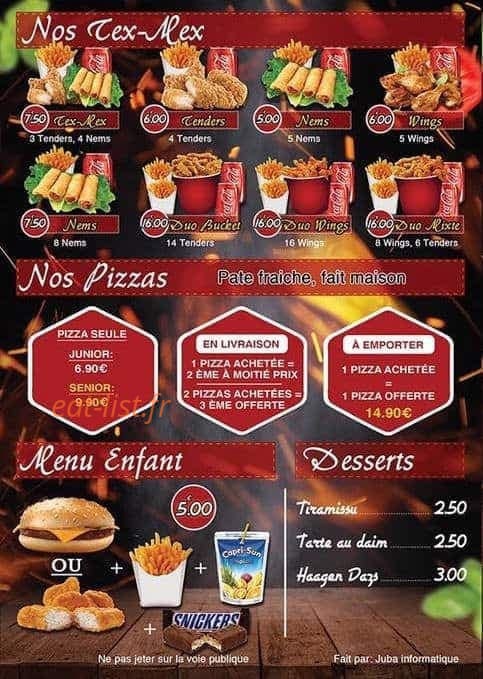 Royal Tacos — carte page 2