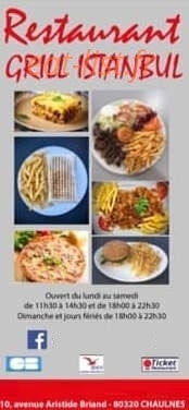 Grill Istanbul — carte page 1