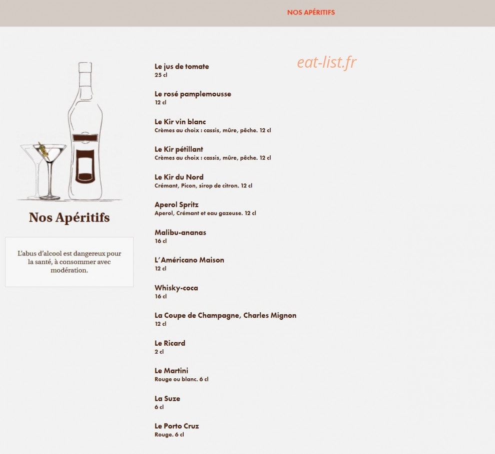 Le Comptoir du Malt — carte page 13