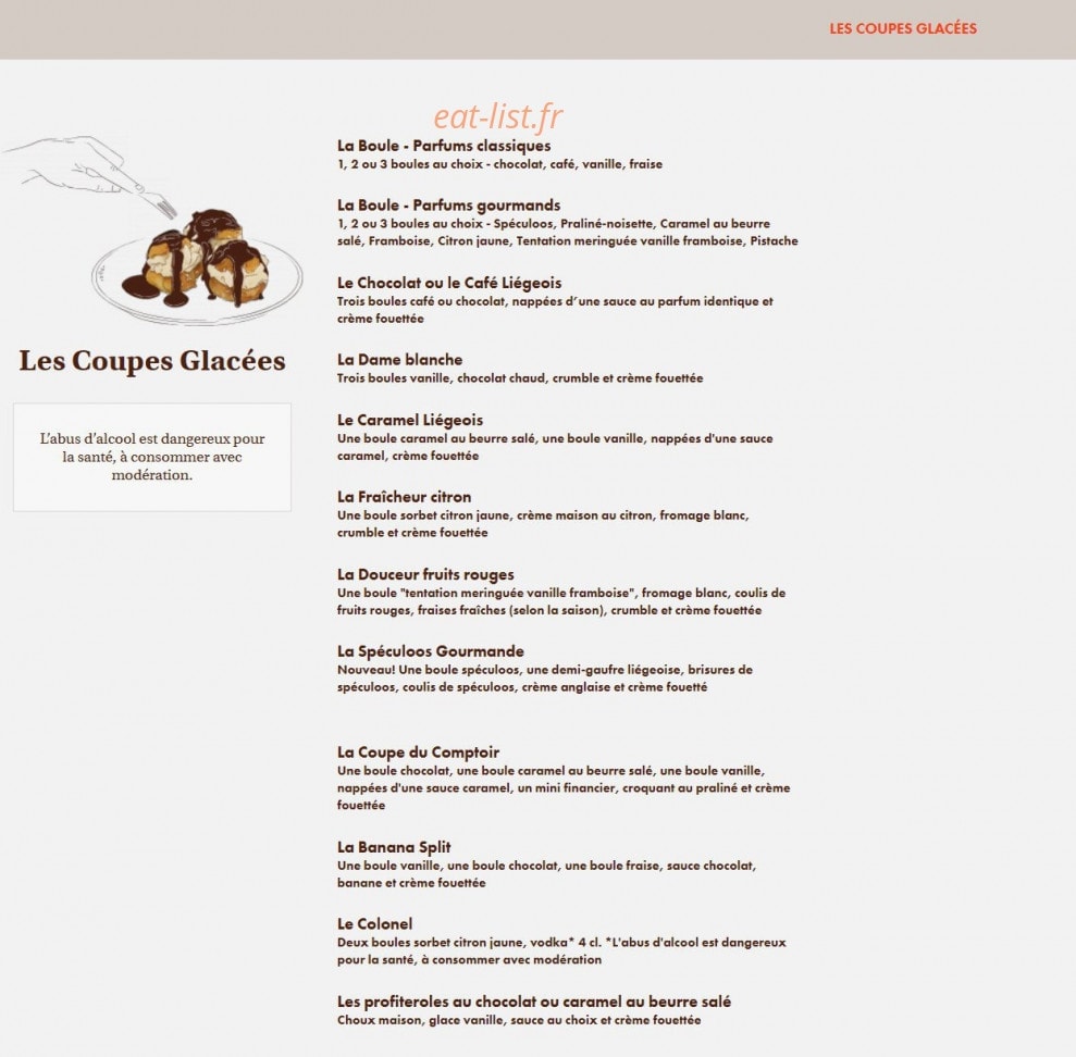 Le Comptoir du Malt — carte page 10