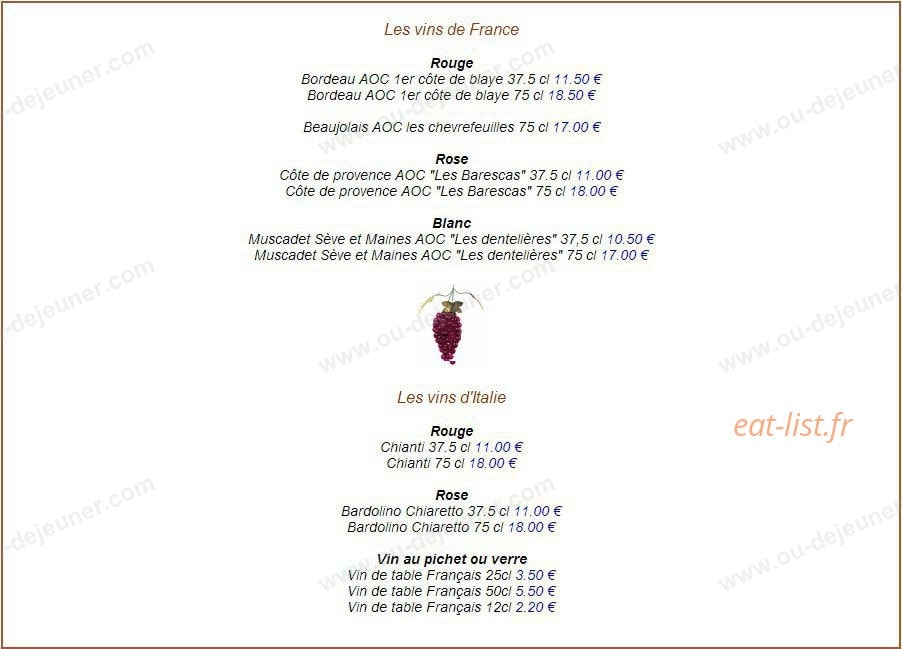 TablHotel — carte page 5