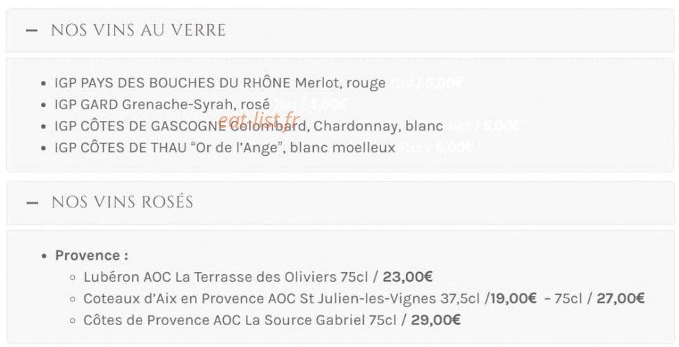 Le Bellevue Beaurivage — carte page 9