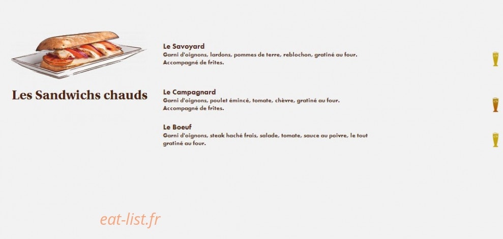 Le Comptoir du Malt — carte page 12