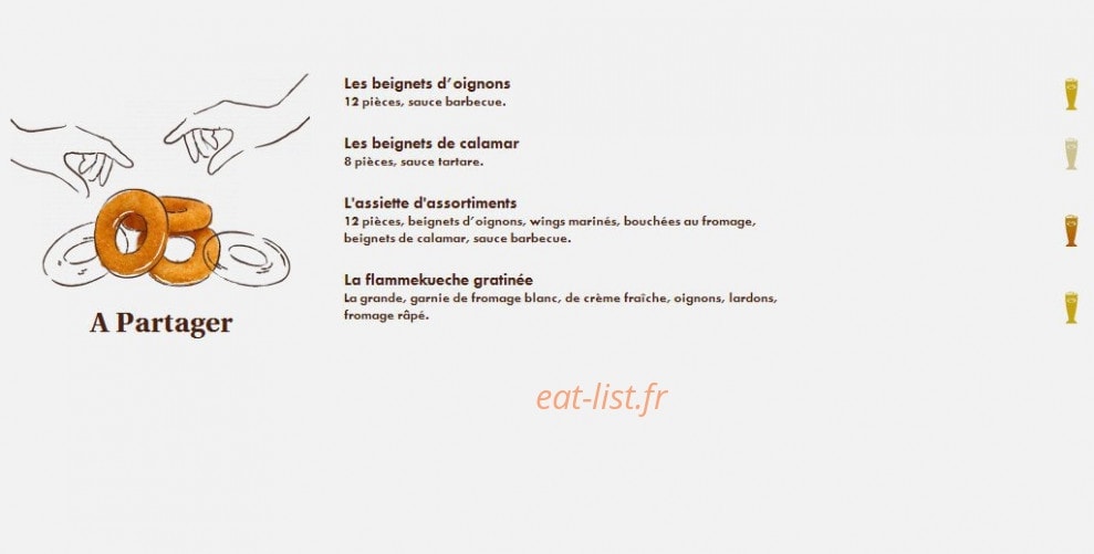 Le Comptoir du Malt — carte page 4