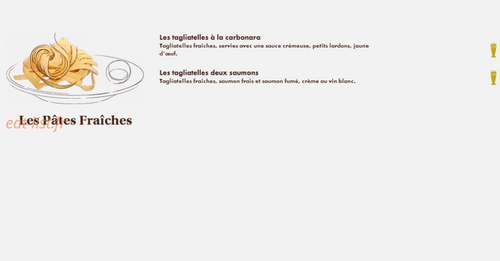 Le Comptoir du Malt — carte page 17