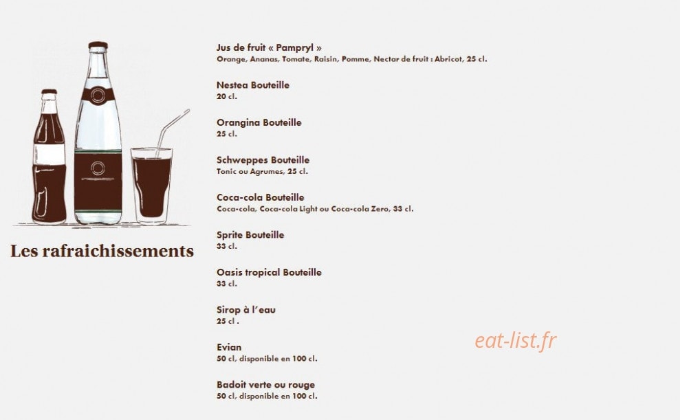 Le Comptoir du Malt — carte page 26
