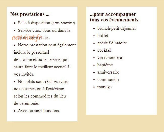 Le vol au vent — carte page 1