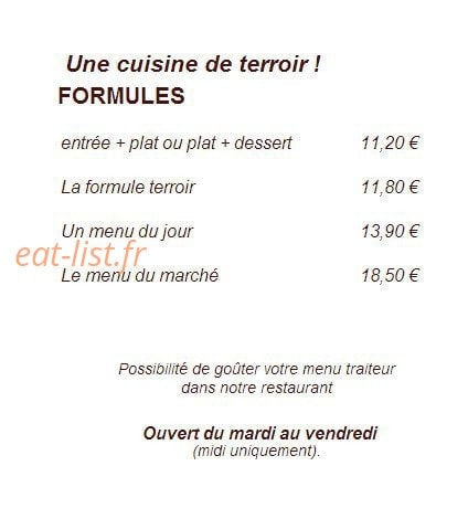 Le vol au vent — carte page 6