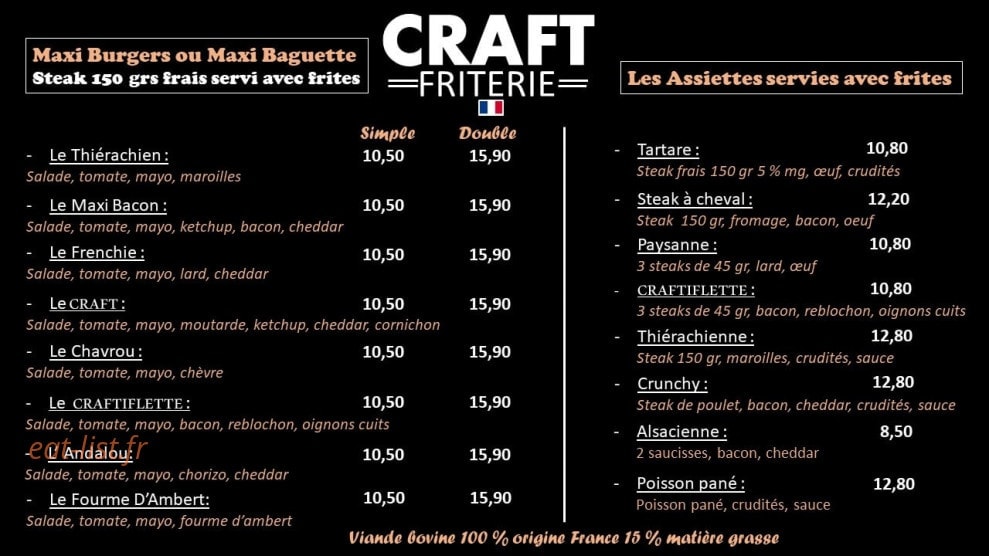 Craft — carte page 3