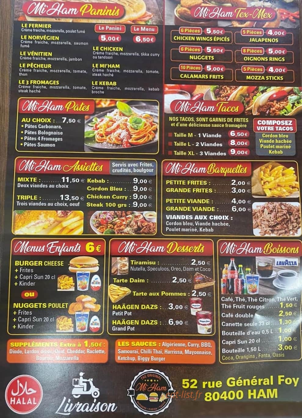 Mi Ham — carte page 2